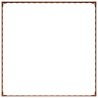 Bordure de Pelouse 100 x 100 x 20 cm Acier Rouillé 622658622658