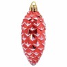 Boule de Pomme de Pin de Noël 40 pcs Rouge Plastique 622666622666