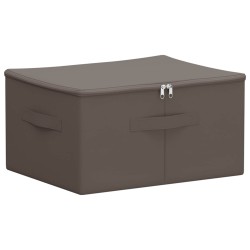 Boîte de rangement Gris 43 x 34 x 23 cm Tissu intissé 622667622667