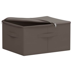 Boîte de rangement Gris 43 x 34 x 23 cm Tissu intissé 622667622667