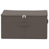 Boîte de rangement Gris 43 x 34 x 23 cm Tissu intissé 622667622667