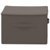Boîte de rangement Gris 43 x 34 x 23 cm Tissu intissé 622667622667