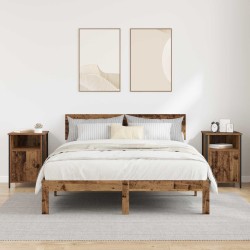 Cabinet de chevet 2 pcs Bois ancien 40 x 42 x 60 cm 622670622670