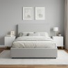 Cabinet de chevet 2 pcs Blanc 43 x 34,5 x 50 cm 622676622676