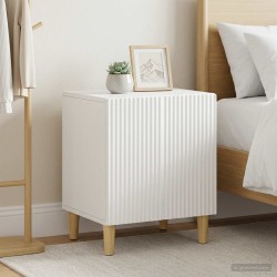 Cabinet de chevet 2 pcs Blanc 43 x 34,5 x 50 cm 622676622676