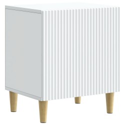 Cabinet de chevet 2 pcs Blanc 43 x 34,5 x 50 cm 622676622676