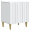 Cabinet de chevet 2 pcs Blanc 43 x 34,5 x 50 cm 622676622676