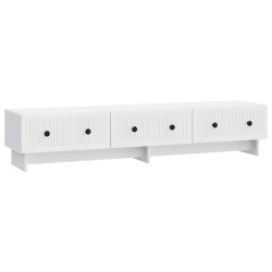 Meuble TV Blanc 147 x 34,5 x 30 cm Bois d'ingénierie 622700622700