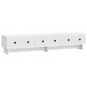 Meuble TV Blanc 147 x 34,5 x 30 cm Bois d'ingénierie 622700622700