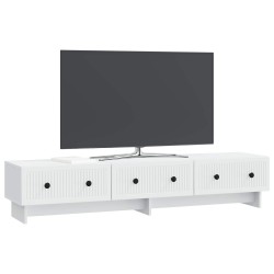 Meuble TV Blanc 147 x 34,5 x 30 cm Bois d'ingénierie 622700622700
