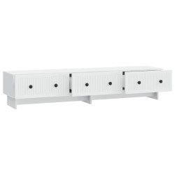 Meuble TV Blanc 147 x 34,5 x 30 cm Bois d'ingénierie 622700622700