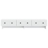 Meuble TV Blanc 147 x 34,5 x 30 cm Bois d'ingénierie 622700622700