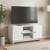 Meuble TV 102 x 34,5 x 50 cm Blanc Bois d'ingénierie 622701622701