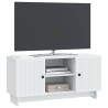 Meuble TV 102 x 34,5 x 50 cm Blanc Bois d'ingénierie 622701622701