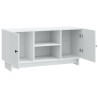 Meuble TV 102 x 34,5 x 50 cm Blanc Bois d'ingénierie 622701622701