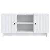 Meuble TV 102 x 34,5 x 50 cm Blanc Bois d'ingénierie 622701622701