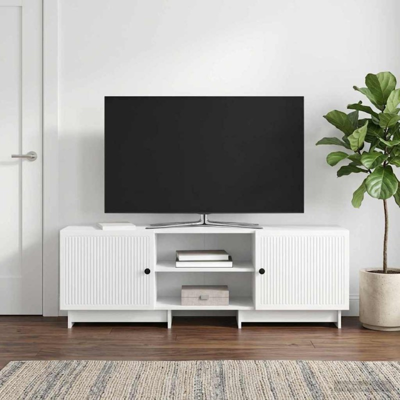 Meuble TV Blanc 150 x 31 x 50 cm Bois d’ingénierie 622703622703