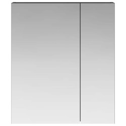 Armoire Miroir de Salle de Bain Chêne noir 60 x 14,5 x 70 cm 622708622708