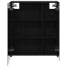 Armoire Miroir de Salle de Bain Chêne noir 60 x 14,5 x 70 cm 622708622708