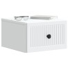 Cabinet de chevet mural 2 pcs Blanc 33 x 34,5 x 20 cm 622713622713