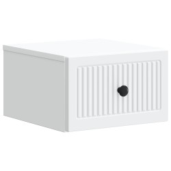 Cabinet de chevet mural 2 pcs Blanc 33 x 34,5 x 20 cm 622713622713