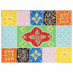 Cabinet de chevet avec tiroir 2 pcs Multicolore 40 x 30 x 40 cm 622714622714