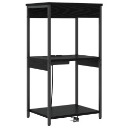 Cabinet de chevet Chêne noir 41 x 31 x 76 cm Bois d'ingénierie 622715622715