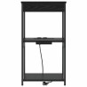 Cabinet de chevet Chêne noir 41 x 31 x 76 cm Bois d'ingénierie 622715622715
