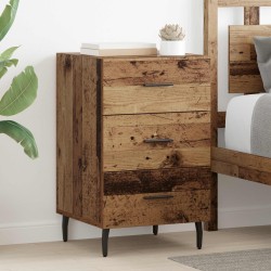 Cabinet de chevet Bois ancien 40 x 40 x 66 cm Bois d'ingénierie 622716622716