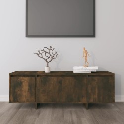Meuble TV chêne fumé 120x30x40,5 cm bois d'ingénierie 622718622718
