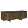 Meuble TV chêne fumé 120x30x40,5 cm bois d'ingénierie 622718622718