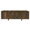 Meuble TV chêne fumé 120x30x40,5 cm bois d'ingénierie 622718622718