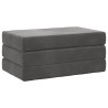 Canapé-lit pliable 80 x 67 x 45 cm Gris foncé 622719622719