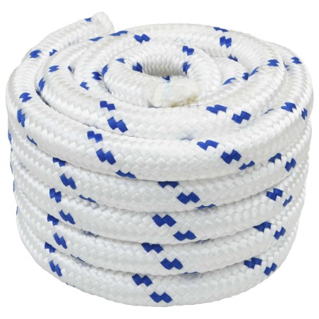 Corde de bateau 50 m 3 Blanc et bleu PP 622722622722