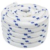 Corde de bateau 50 m 3 Blanc et bleu PP 622722622722