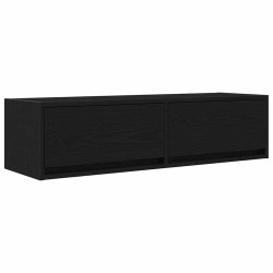 Meuble TV Chêne noir 100 x 31 x 25,5 cm Bois d'ingénierie 622723622723