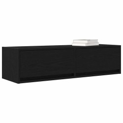 Meuble TV Chêne noir 100 x 31 x 25,5 cm Bois d'ingénierie 622723622723
