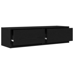 Meuble TV Chêne noir 100 x 31 x 25,5 cm Bois d'ingénierie 622723622723
