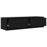 Meuble TV Chêne noir 100 x 31 x 25,5 cm Bois d'ingénierie 622723622723