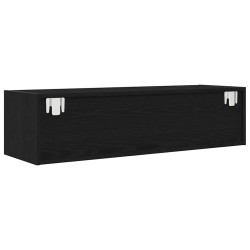 Meuble TV Chêne noir 100 x 31 x 25,5 cm Bois d'ingénierie 622723622723