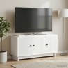 Meuble TV Blanc 99 x 34,5 x 50 cm Bois d'ingénierie 622726622726