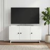 Meuble TV Blanc 99 x 34,5 x 50 cm Bois d'ingénierie 622726622726