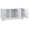 Meuble TV Blanc 99 x 34,5 x 50 cm Bois d'ingénierie 622726622726