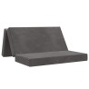 Canapé-lit pliable 140 x 67 x 45 cm Gris foncé 622727622727