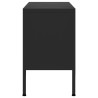 Meuble TV Noir 105x35x50 cm Acier 622729622729