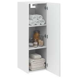 Cabinet de Salle de Bain Mural Blanc 33 x 34,5 x 100 cm 622731622731