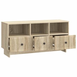 Meuble TV Chêne Sonoma 102 x 34,5 x 50 cm Bois d'ingénierie 622734622734