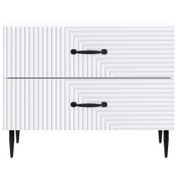 Cabinet de chevet Blanc 62 x 34,5 x 47,5 cm Bois d'ingénierie 622737622737
