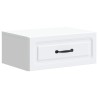 Cabinet de chevet mural 2 pcs Blanc 49 x 34,5 x 20 cm 622738622738