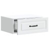 Cabinet de chevet mural 2 pcs Blanc 49 x 34,5 x 20 cm 622738622738